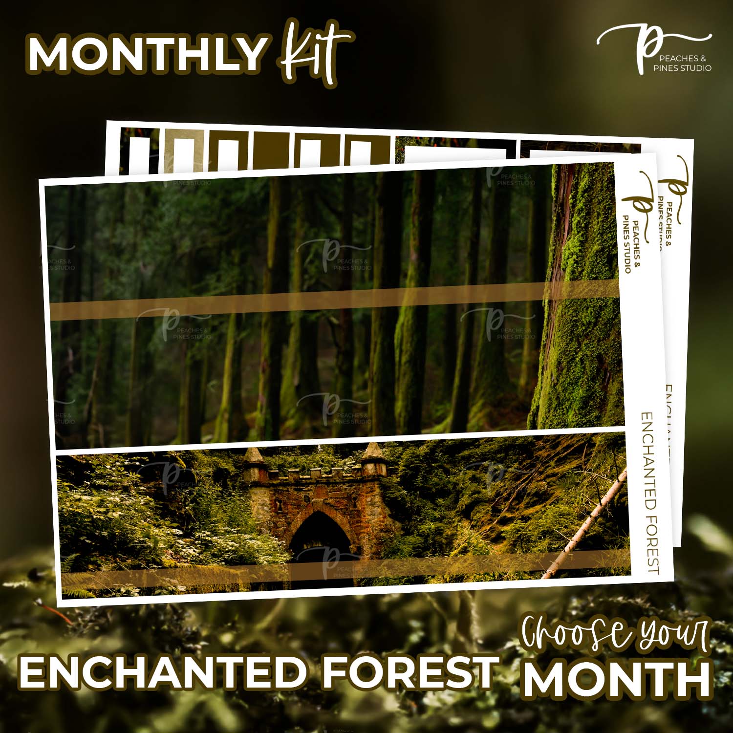 Enchanted Forest - Photo Monthly Kit