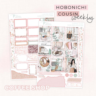 Coffee Shop - Hobonichi Cousin Weekly Kit