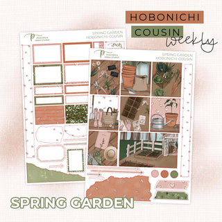 Spring Garden - Hobonichi Cousin Weekly Kit
