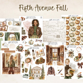 Fifth Avenue Fall | Mini Deco Sticker Kit