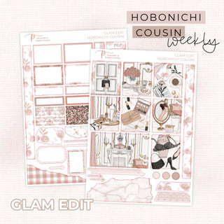 Glam Edit - Hobonichi Cousin Weekly Kit
