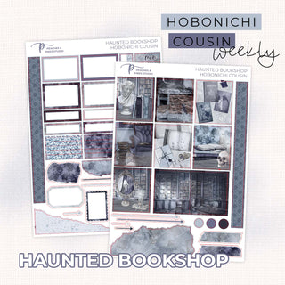 Haunted Bookshop - Hobonichi Cousin Weekly Kit