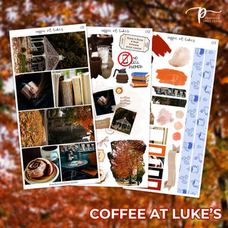 Coffee at Luke's - Photo Deco Stickers