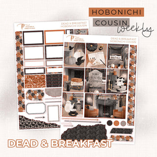 Dead & Breakfast - Hobonichi Cousin Weekly Kit