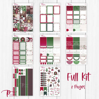 Joy Weekly Kit - Planner Stickers For Vertical 7x9 Planners Like Erin Condren EC