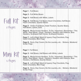 Full Moon - Weekly Kit