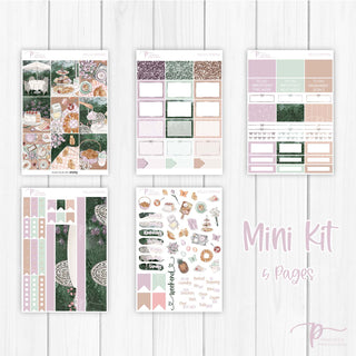 Hello Spring Weekly Kit - Planner Stickers For Vertical 7x9 Planners Like Erin Condren EC
