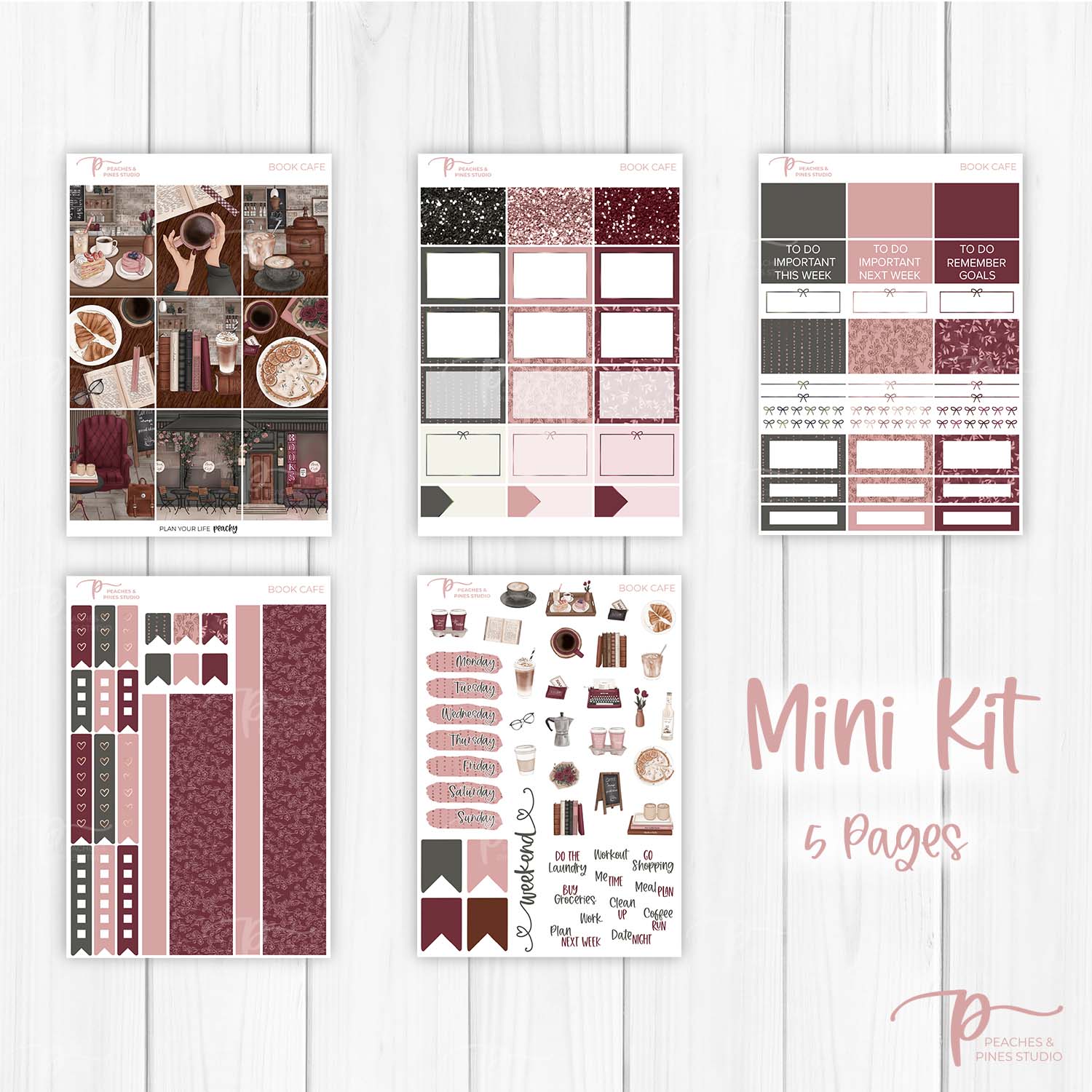 Book Cafe - Weekly Kit