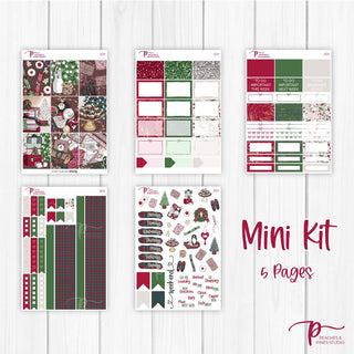 Joy Weekly Kit - Planner Stickers For Vertical 7x9 Planners Like Erin Condren EC