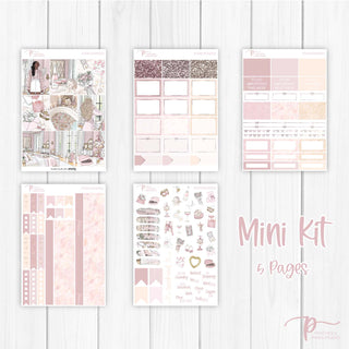 Starcrossed Weekly Kit - Decorative Planner Stickers for Vertical 7x9 Planners Compatible with Erin Condren EC - Mini Kit