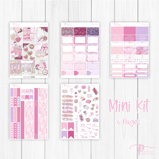 Love You Weekly Kit - Decorative Planner Stickers for Vertical 7x9 Planners Compatible with Erin Condren EC - Mini Kit