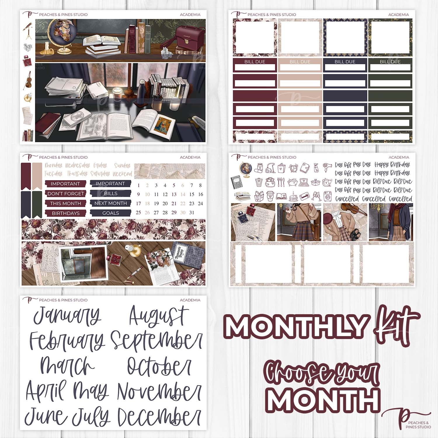 Academia  - Monthly Kit