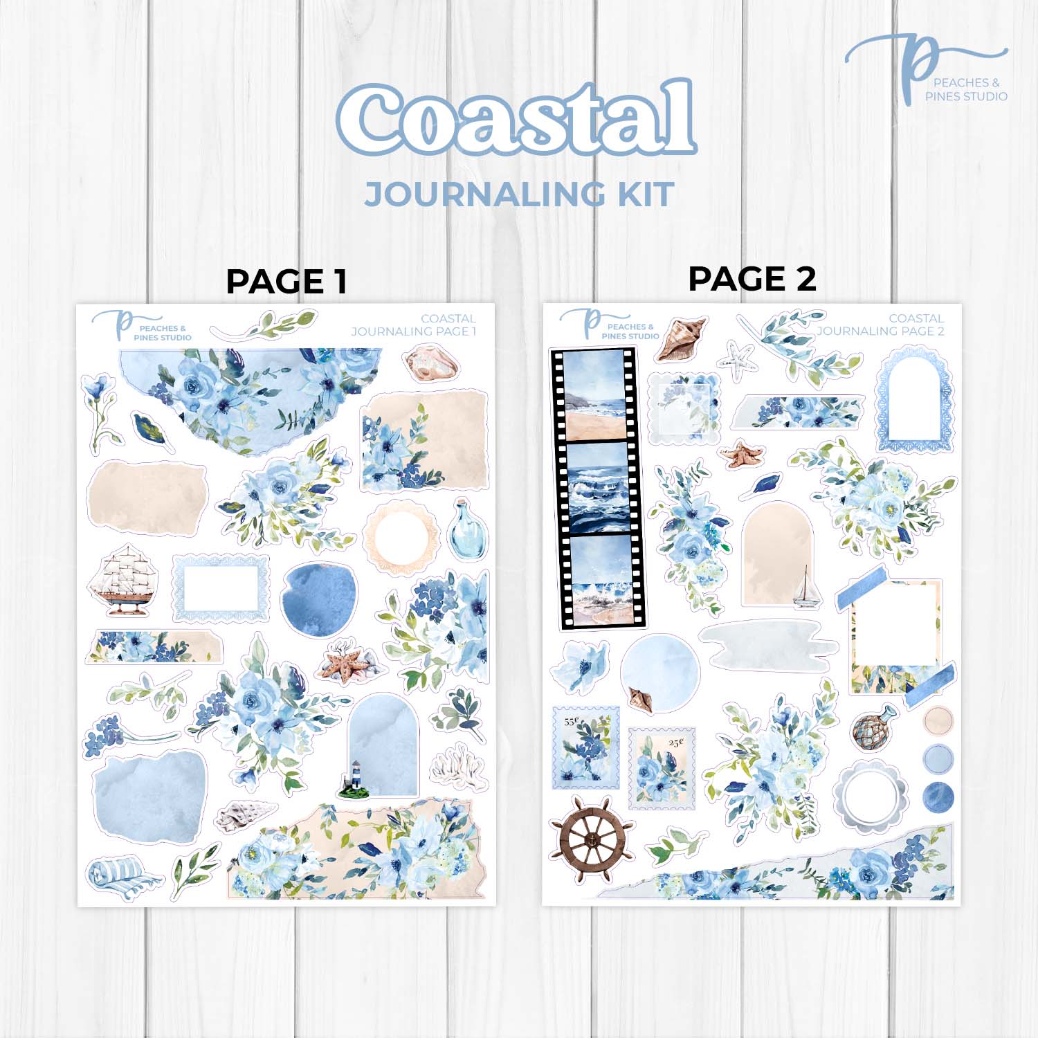 Coastal - Journaling Kit