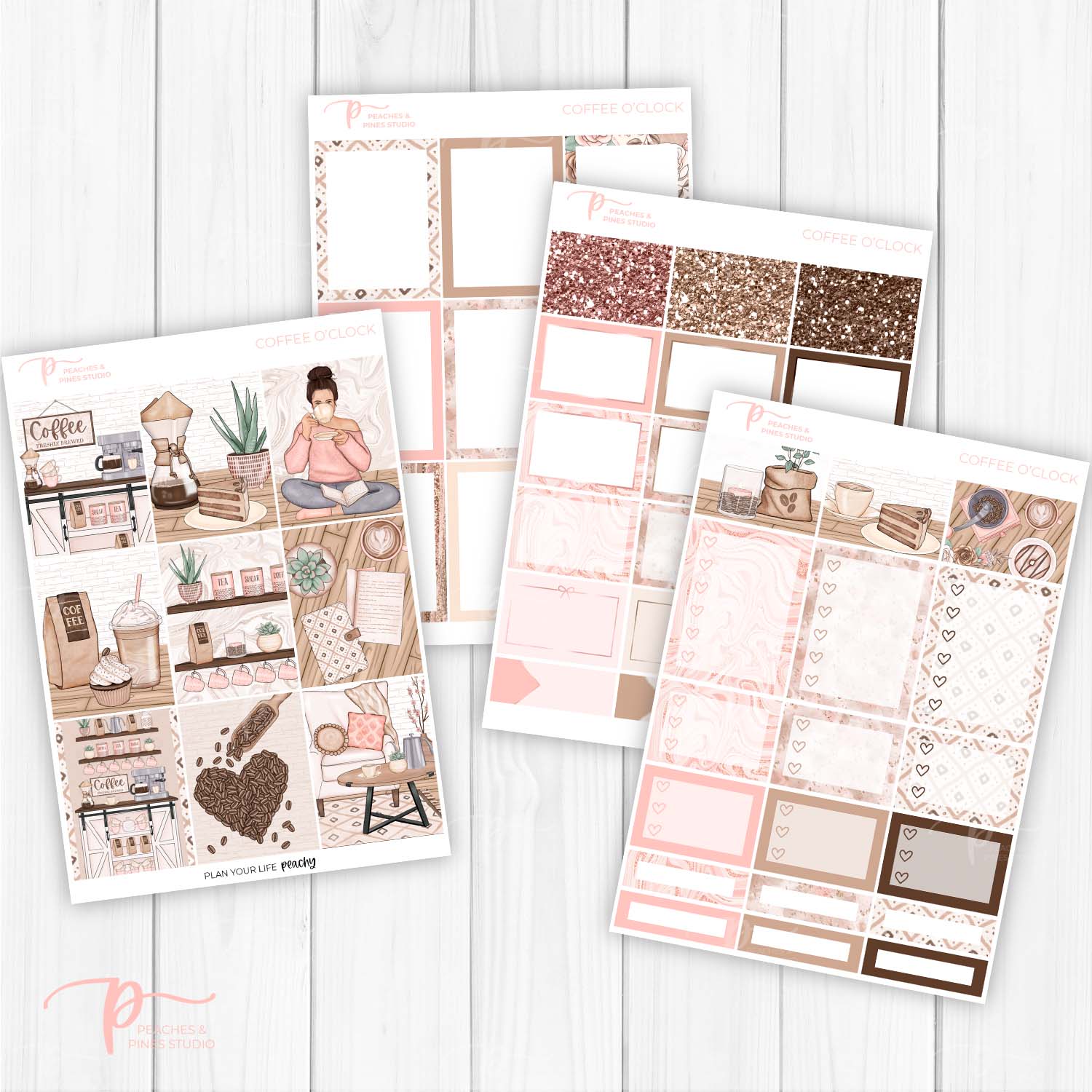 12 MONTHLY KITS Printable Planner Stickers Collection, Erin Condren Kits,  Printable Sticker Bundle , Print and Cut Files, Erin Condren 