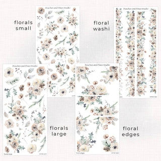 Winter Spa - Deco Kit | Journaling Deco Sticker Sheet