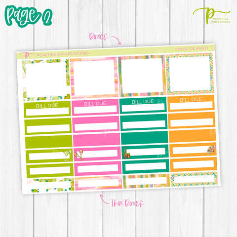 Cinco de Mayo - Monthly Kit