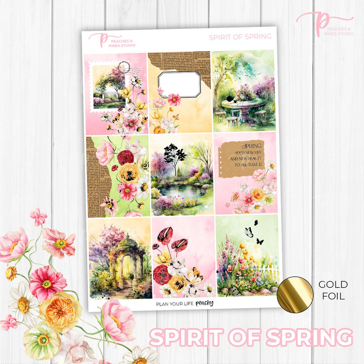 Spirit of Spring - Foiled Weekly Kit