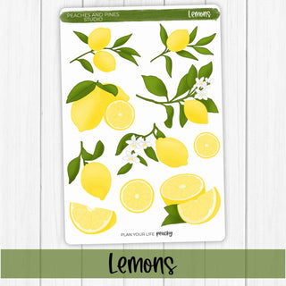 Lemons - Sticker Sheet