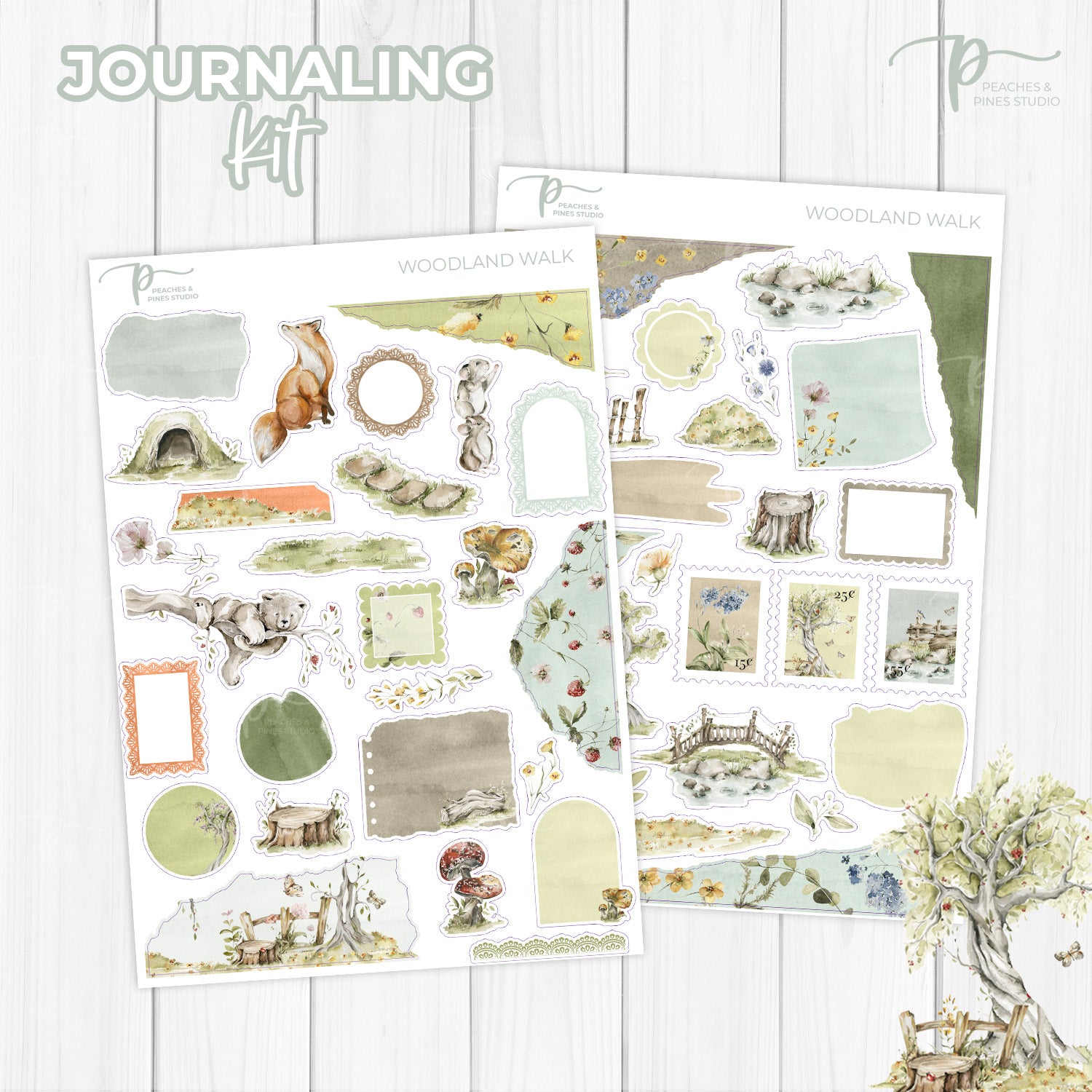 Woodland Walk - Journaling Kit