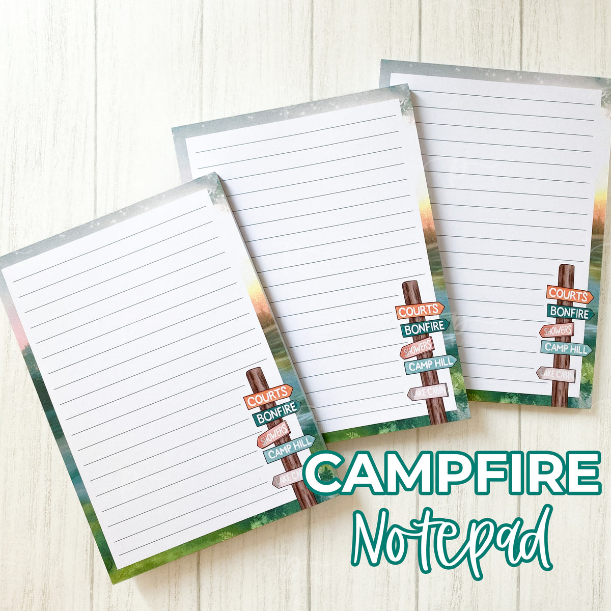 Campfire - A6 Notepad