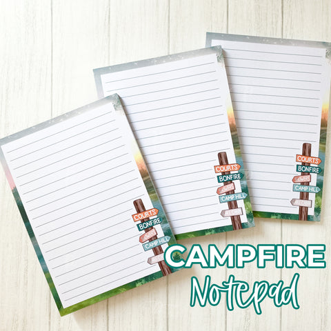 Campfire - A6 Notepad