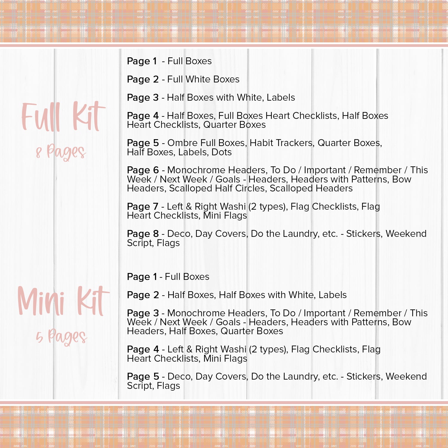 Coffee Bookshop - Weekly Kit