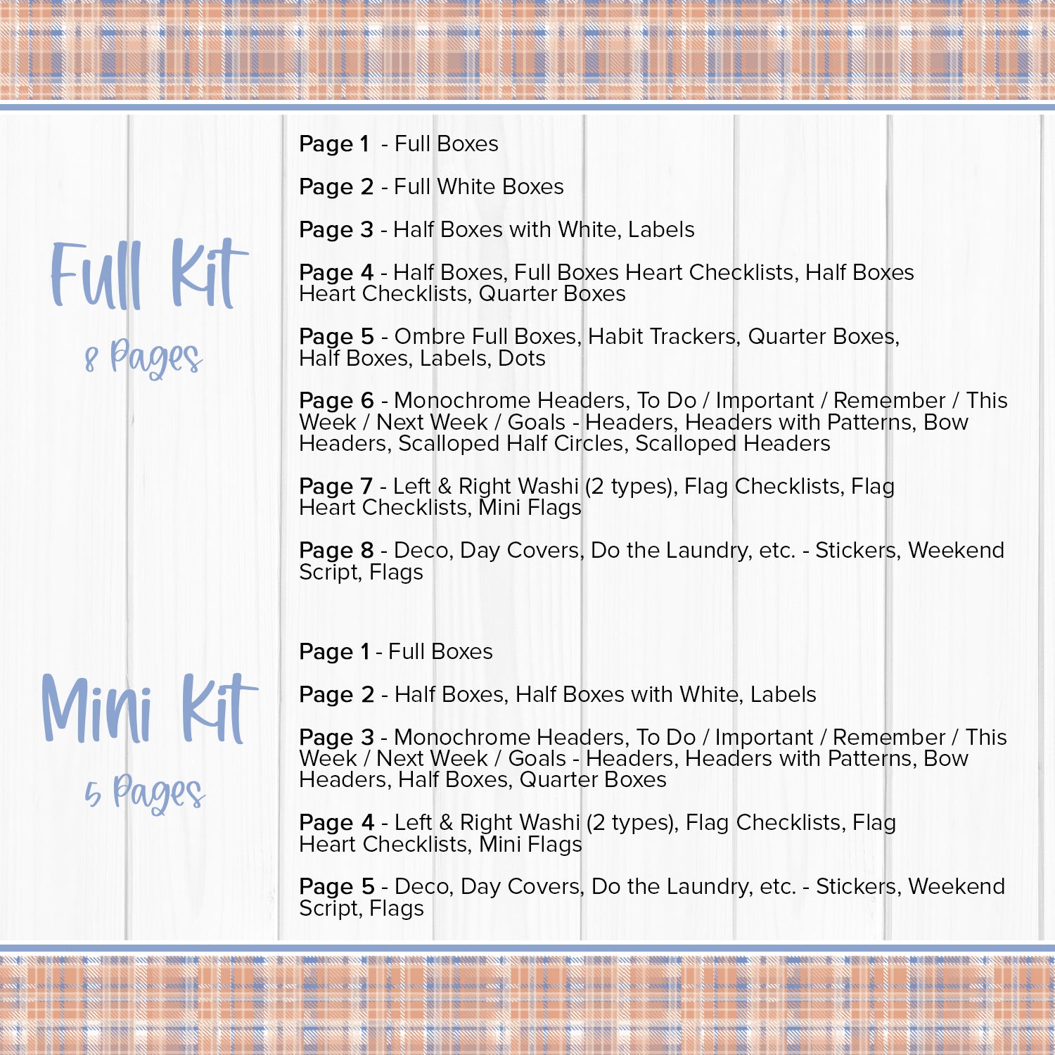 Books & Coffee - Weekly Kit