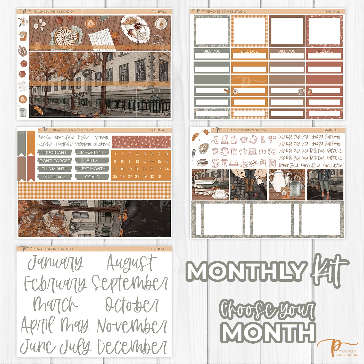 Rainfall - Monthly Kit