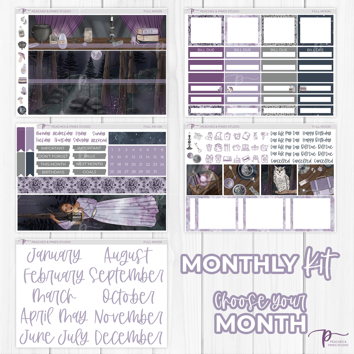 Full Moon - Monthly Kit