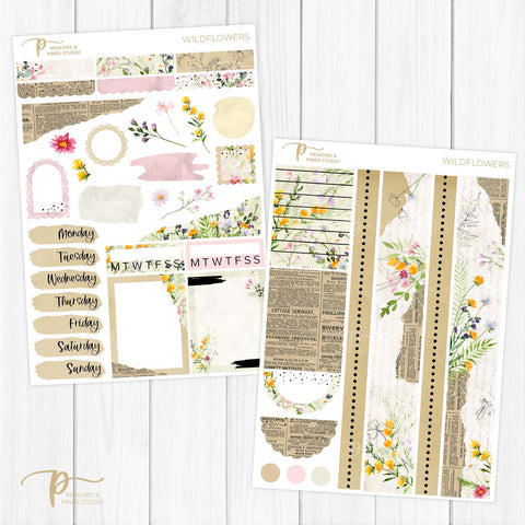 Wildflowers - Foiled Weekly Kit